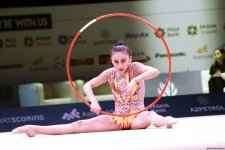 Стартовали финалы Кубка мира по художественной гимнастике в Баку (ФОТО)