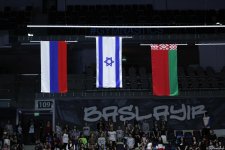 В Баку прошла церемония награждения призеров индивидуальных финалов Кубка мира по художественной гимнастике (ФОТО)