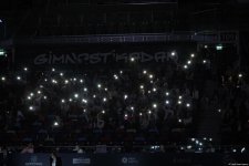 В Баку прошла церемония награждения призеров индивидуальных финалов Кубка мира по художественной гимнастике (ФОТО)