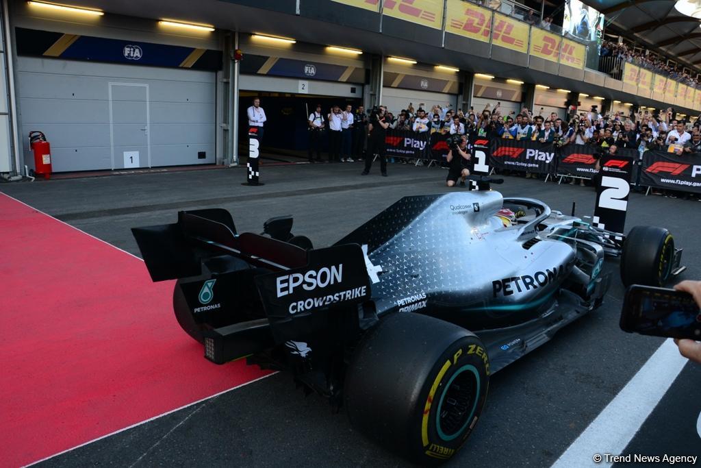 Winner of SOCAR Azerbaijan Grand Prix F1 Race named (PHOTO)