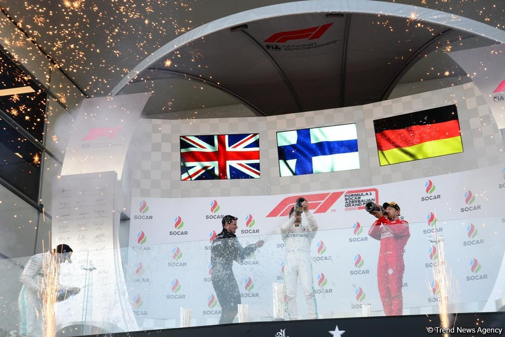 Winner of SOCAR Azerbaijan Grand Prix F1 Race named (PHOTO)