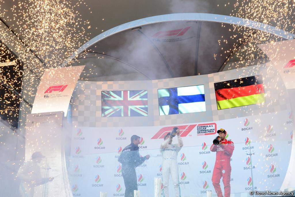 Winner of SOCAR Azerbaijan Grand Prix F1 Race named (PHOTO)