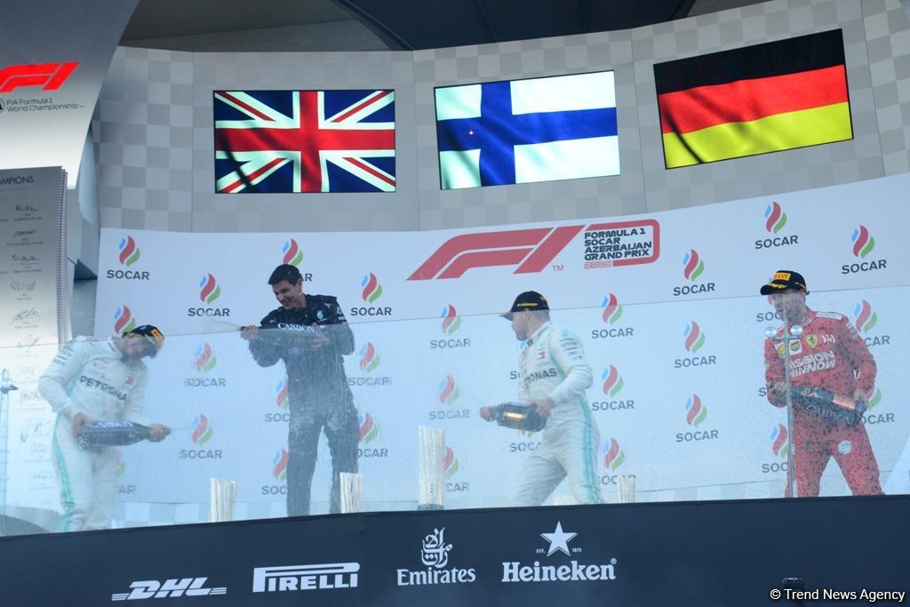 Winner of SOCAR Azerbaijan Grand Prix F1 Race named (PHOTO)