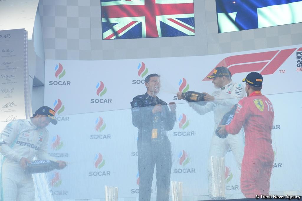Winner of SOCAR Azerbaijan Grand Prix F1 Race named (PHOTO)