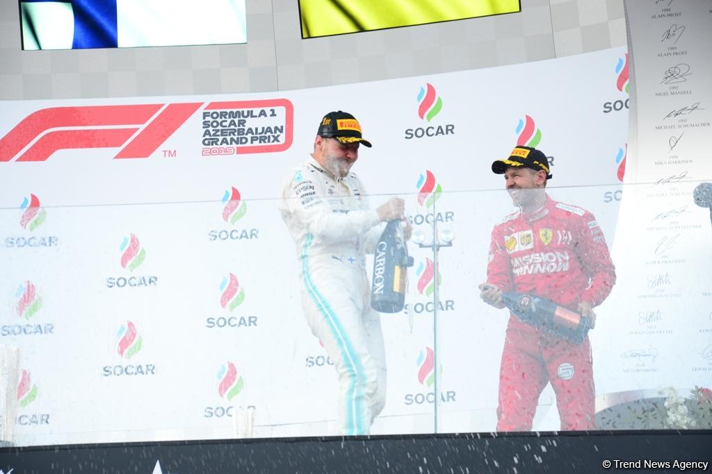 Winner of SOCAR Azerbaijan Grand Prix F1 Race named (PHOTO)