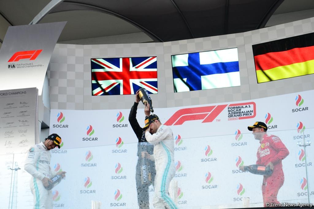 Winner of SOCAR Azerbaijan Grand Prix F1 Race named (PHOTO)