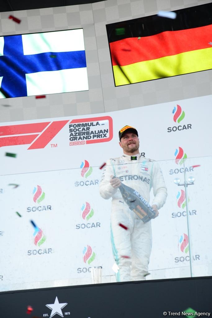 Winner of SOCAR Azerbaijan Grand Prix F1 Race named (PHOTO)