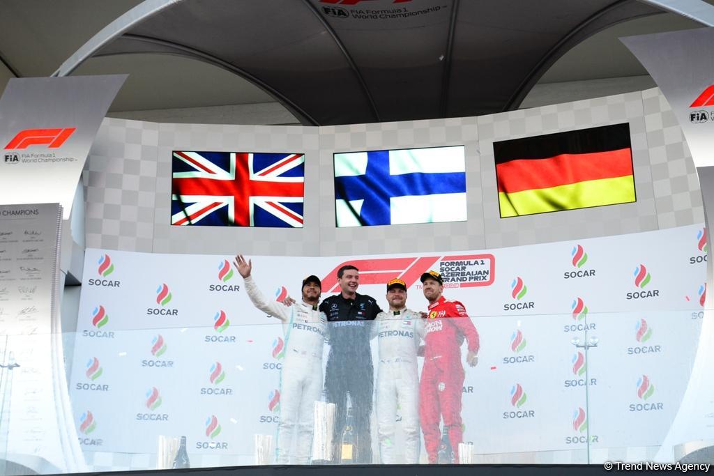 Winner of SOCAR Azerbaijan Grand Prix F1 Race named (PHOTO)