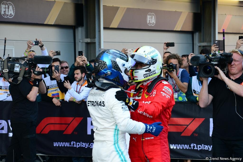 Winner of SOCAR Azerbaijan Grand Prix F1 Race named (PHOTO)