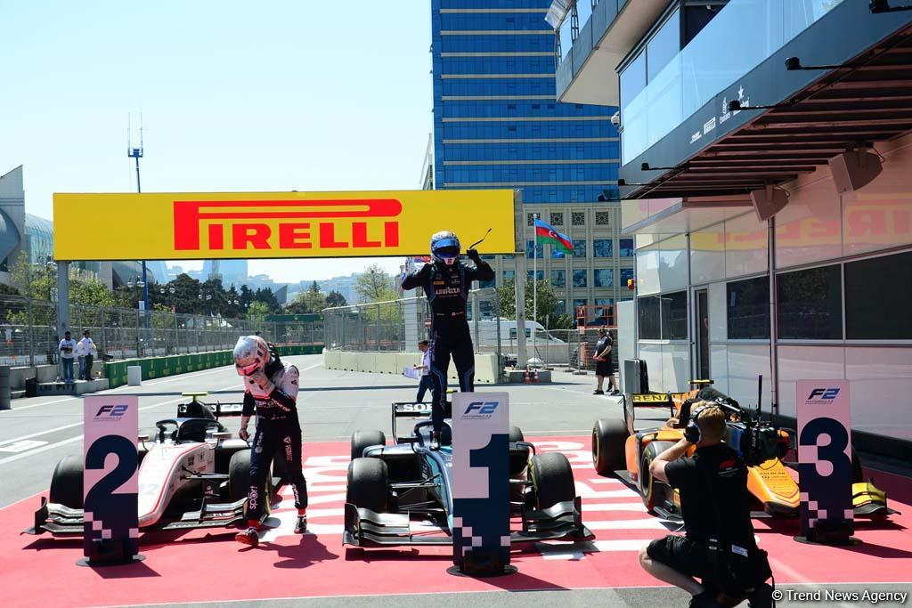 Определились победители соревнований FIA Formula-2 в Баку (ФОТО)