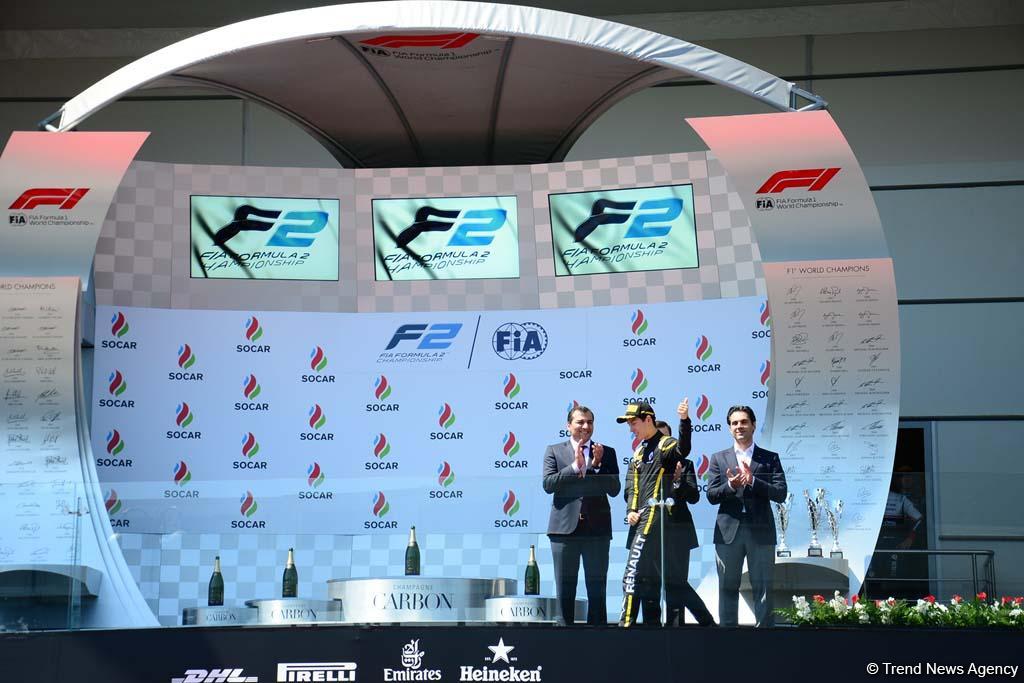 Определились победители соревнований FIA Formula-2 в Баку (ФОТО)