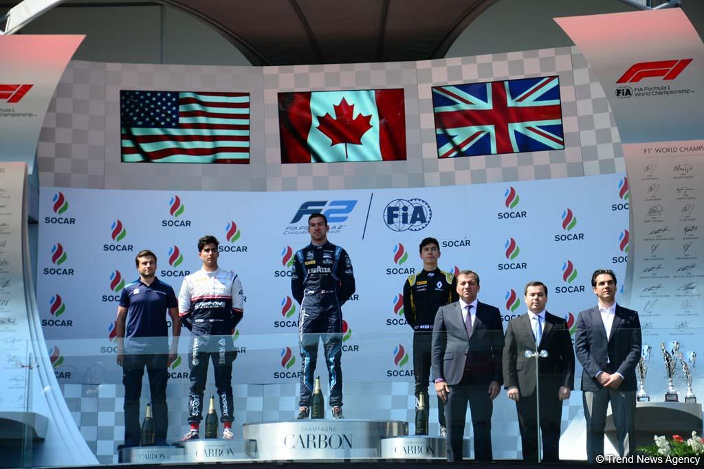 Определились победители соревнований FIA Formula-2 в Баку (ФОТО)