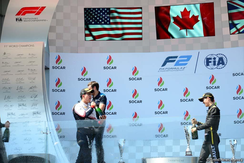 Определились победители соревнований FIA Formula-2 в Баку (ФОТО)