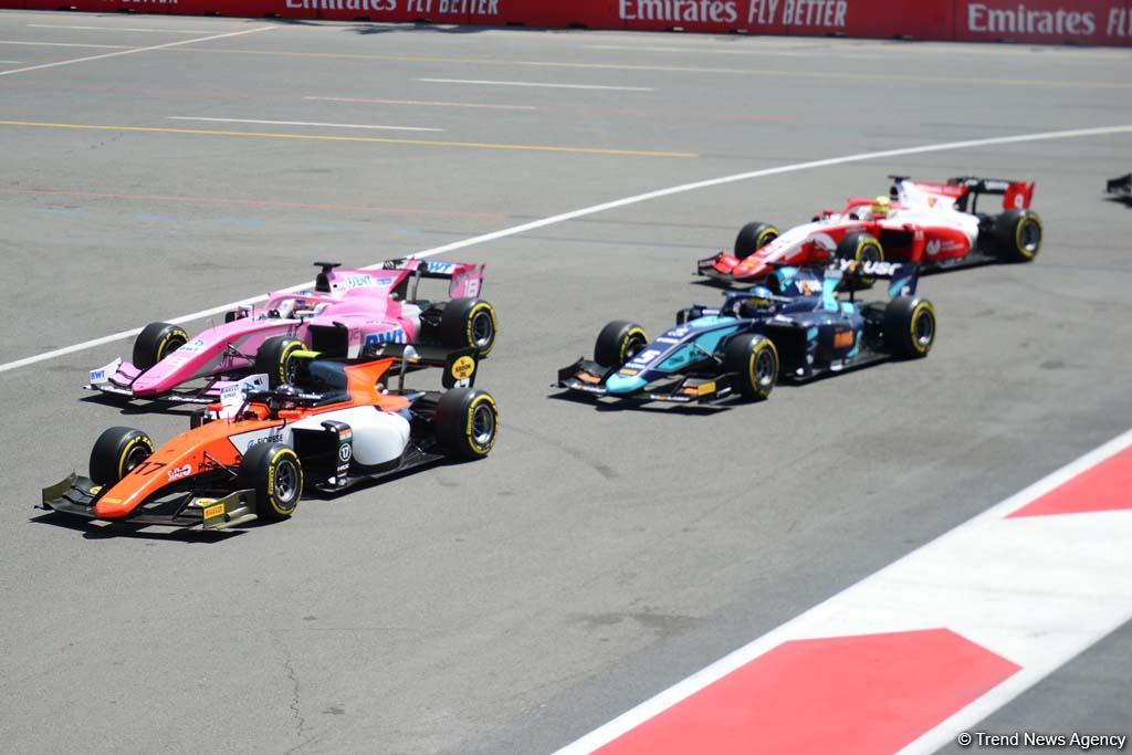 F2 second race kicks off as part of Formula 1 SOCAR Azerbaijan Grand Prix 2019 in Baku (PHOTO)