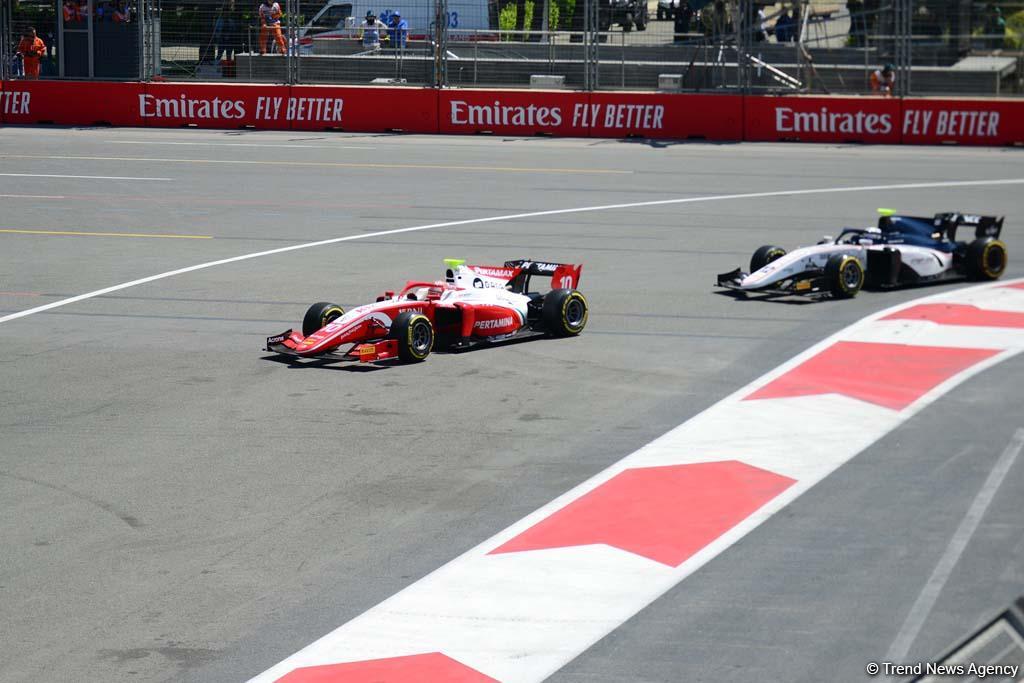 F2 second race kicks off as part of Formula 1 SOCAR Azerbaijan Grand Prix 2019 in Baku (PHOTO)