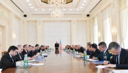 Под председательством Президента Ильхама Алиева состоялось заседание Кабмина по итогам социально-экономического развития в I квартале 2019 года и предстоящим задачам (ФОТО)