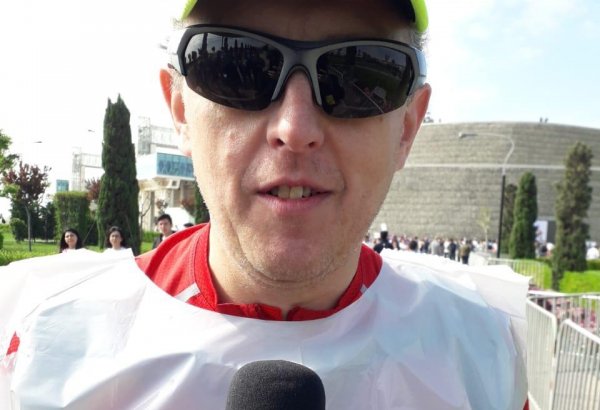Polish guest: I arrived in Baku to participate namely in this marathon