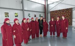 Президент Ильхам Алиев и Первая леди Мехрибан Алиева приняли участие в открытии Гобустанского филиала ОАО «Азерхалча» (ФОТО)