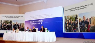 Главы ИВ отчитались о проделанной работе по устранению последствий землетрясения в Азербайджане (ФОТО)