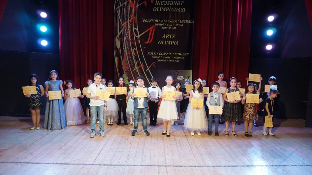 3600 участников боролись за победу в Олимпиаде искусств в Баку (ФОТО)
