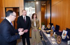 Президент Ильхам Алиев и Первая леди Мехрибан Алиева приняли участие в открытии здания Агентства DOST и центра DOST (ФОТО) (версия 2)