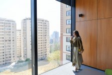Президент Ильхам Алиев и Первая леди Мехрибан Алиева приняли участие в открытии здания Агентства DOST и центра DOST (ФОТО) (версия 2)