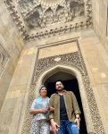 Анна Нетребко и Юсиф Эйвазов совершили прогулку по Ичеришехер (ФОТО)