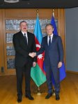 Президент Ильхам Алиев встретился с президентом Совета Европейского Союза (ФОТО)