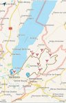 Впервые азербайджанка пробежала по берегу самого большого водоема Альп и Женевы (ФОТО)