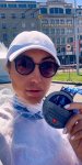 Впервые азербайджанка пробежала по берегу самого большого водоема Альп и Женевы (ФОТО)