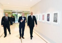 Президент Ильхам Алиев принял участие в открытии нового здания посольства Азербайджана в Бельгии (ФОТО)