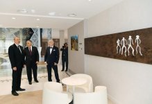 Президент Ильхам Алиев принял участие в открытии нового здания посольства Азербайджана в Бельгии (ФОТО)
