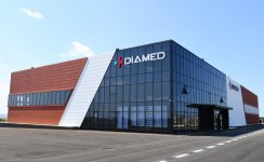 Президент Ильхам Алиев принял участие в открытии завода по производству шприцев в Пираллахинском промышленном парке (ФОТО) (версия 2)