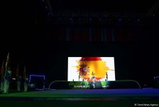 Грандиозная церемония открытия 35-го Чемпионата Европы по художественной гимнастике в Баку (ФОТОРЕПОРТАЖ)