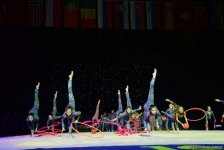 Грандиозная церемония открытия 35-го Чемпионата Европы по художественной гимнастике в Баку (ФОТОРЕПОРТАЖ)