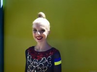 В Национальной арене гимнастики в Баку уютно выступать – украинская гимнастка  (ФОТО)