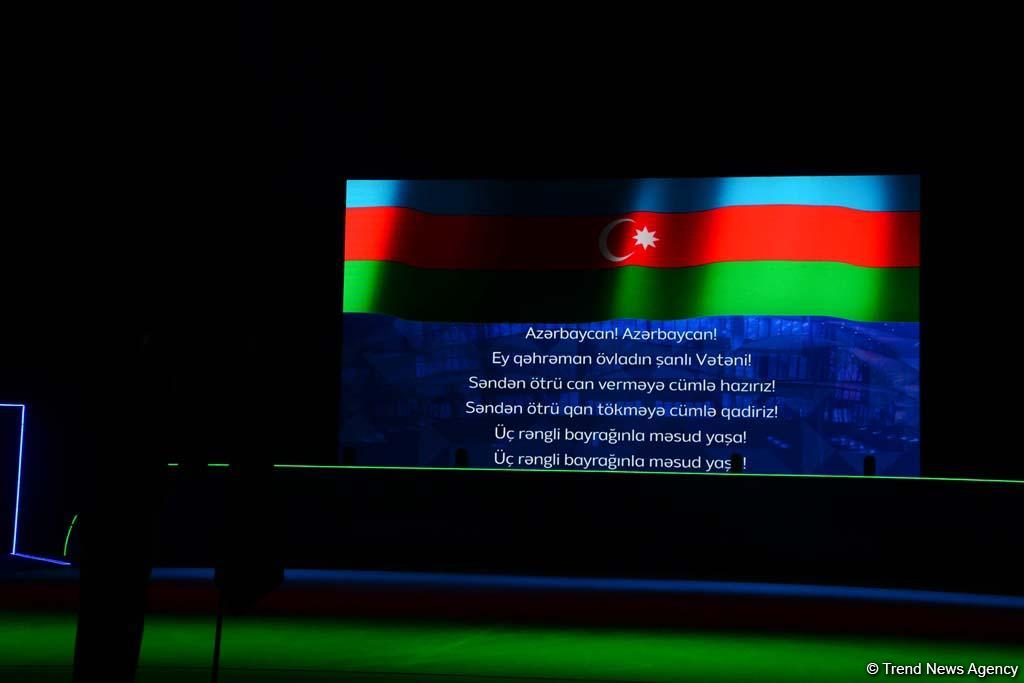 Грандиозная церемония открытия 35-го Чемпионата Европы по художественной гимнастике в Баку (ФОТОРЕПОРТАЖ)