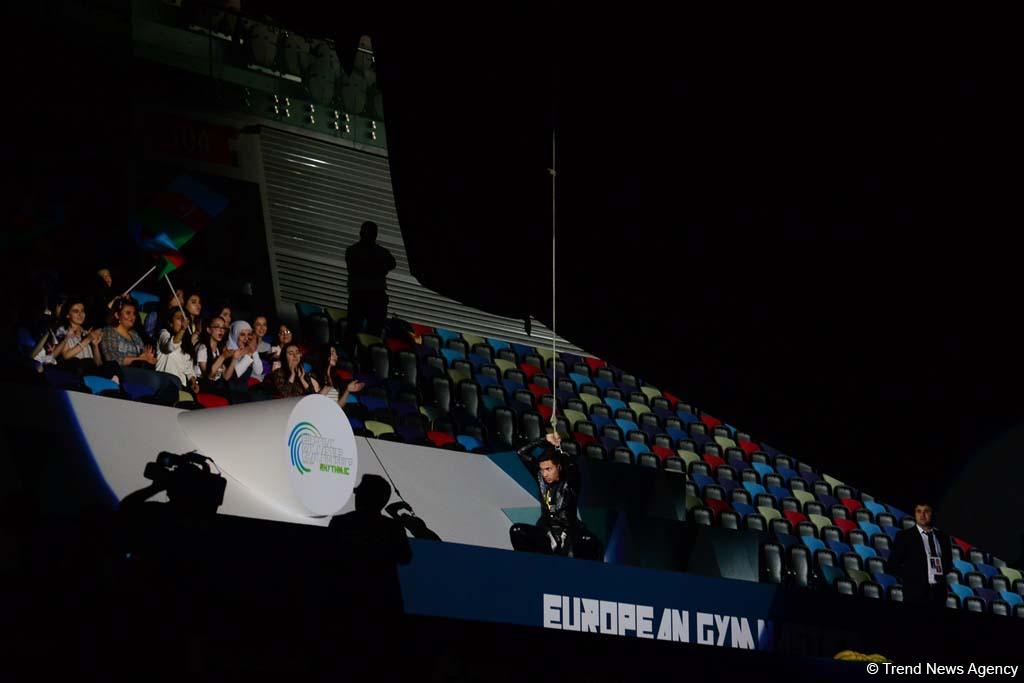 Грандиозная церемония открытия 35-го Чемпионата Европы по художественной гимнастике в Баку (ФОТОРЕПОРТАЖ)