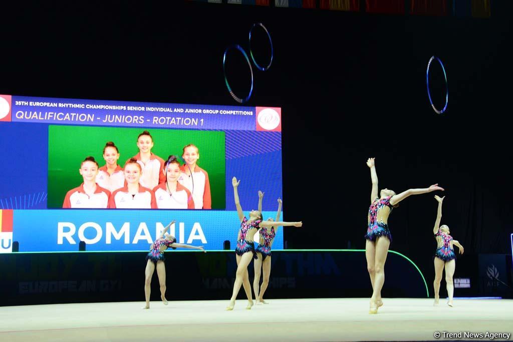 В Баку стартовал Чемпионат Европы по художественной гимнастике (ФОТО)