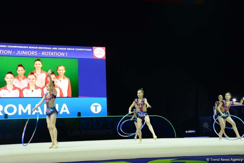 В Баку стартовал Чемпионат Европы по художественной гимнастике (ФОТО)