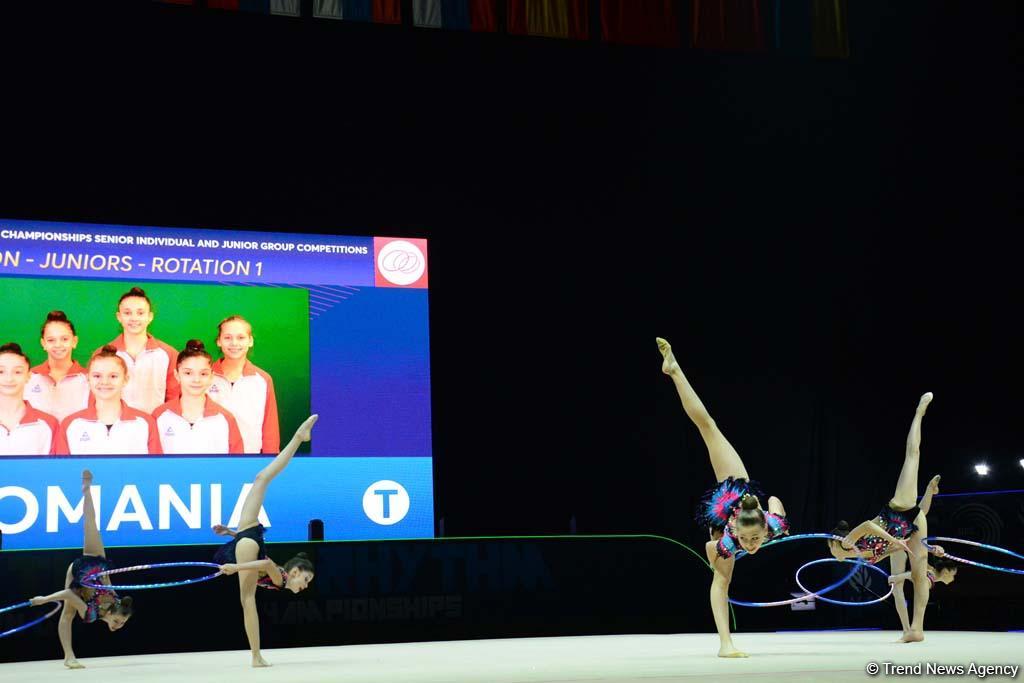 В Баку стартовал Чемпионат Европы по художественной гимнастике (ФОТО)