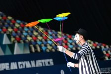 В Баку стартовал второй день соревнований 35-го Чемпионата Европы по художественной гимнастике (ФОТО)