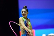 В Баку стартовал второй день соревнований 35-го Чемпионата Европы по художественной гимнастике (ФОТО)