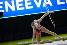 В Баку стартовал второй день соревнований 35-го Чемпионата Европы по художественной гимнастике (ФОТО)