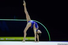 В Баку стартовал второй день соревнований 35-го Чемпионата Европы по художественной гимнастике (ФОТО)