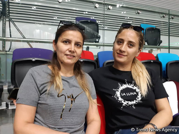 С огромным интересом наблюдаем за соревнованиями Чемпионата Европы по художественной гимнастике в Баку – зрительница
