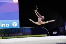Лучшие моменты финальных соревнований Чемпионата Европы по художественной гимнастике в Баку (ФОТО)