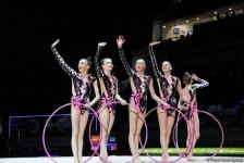 В Баку стартовали финалы 35-го Чемпионата Европы по художественной гимнастике (ФОТО)
