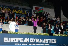 Winners of the 35th European Rhythmic Gymnastics Championships awarded in Baku (PHOTO)