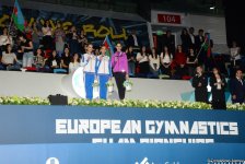 Winners of the 35th European Rhythmic Gymnastics Championships awarded in Baku (PHOTO)